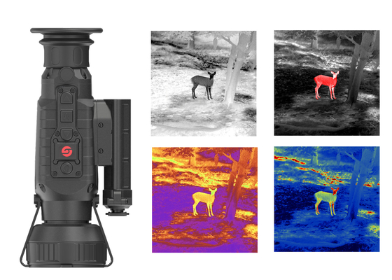 Guide TA435 Thermal Weapon Scope Add Ons Compatible With Multiple Adapter Rings
